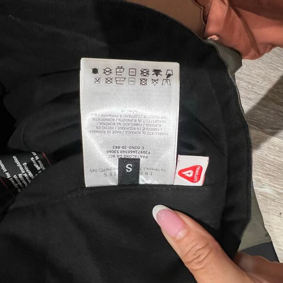 Moncler Green Grenoble Snow Weatherproof Pants Small - Picture 15 of 15